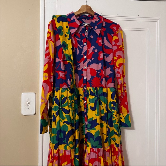 Boden Flo Cotton Midi dress - Picture 12 of 12